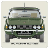 Rover P6 3500 (Series II) 1970-77 Coaster 2